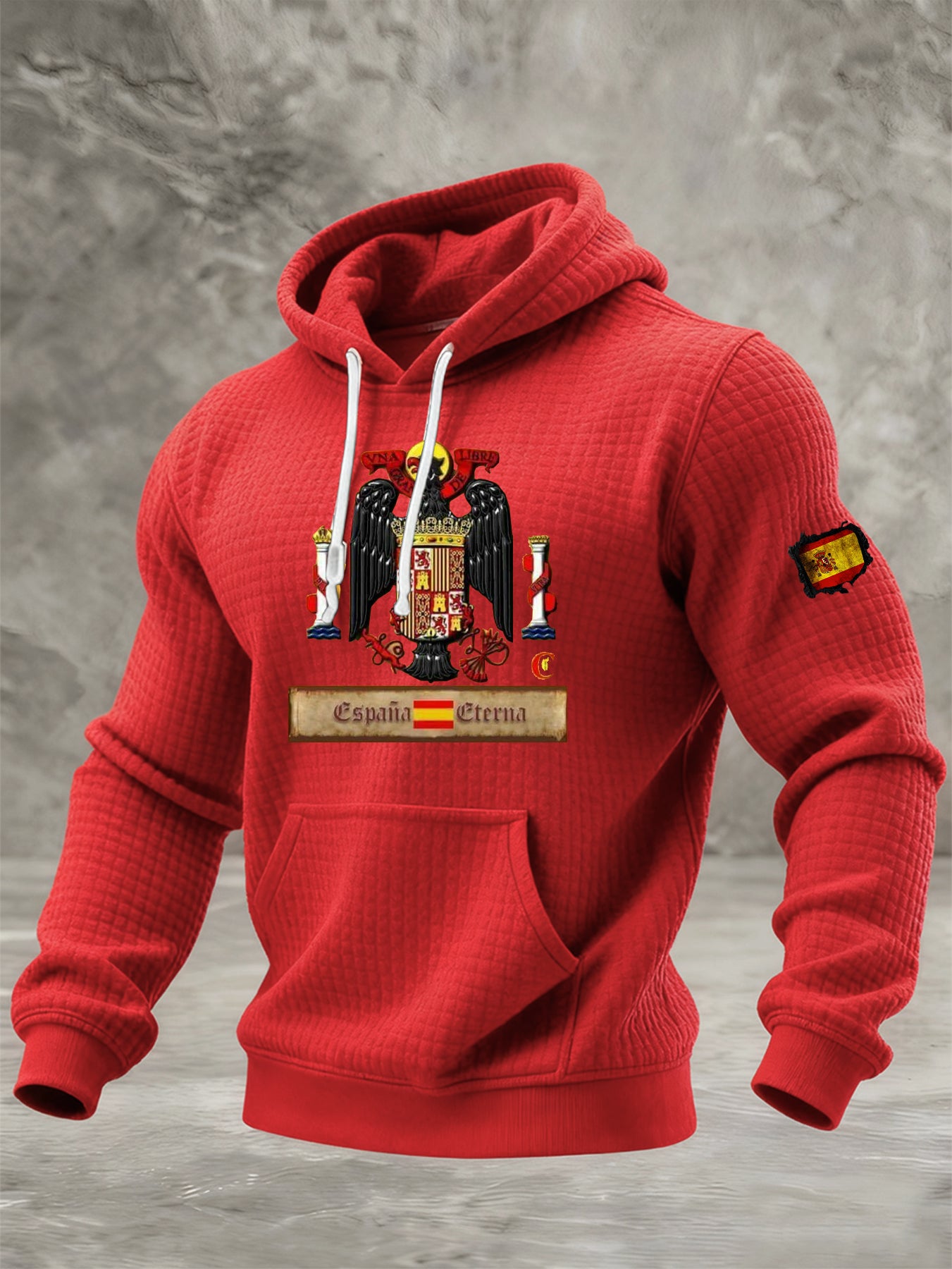 Hoodie solto Casual Vintage dos homens