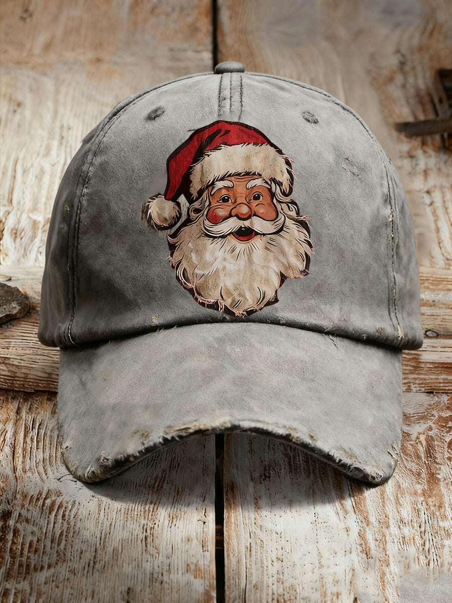 Papai Noel impresso Casual Unisex Hat