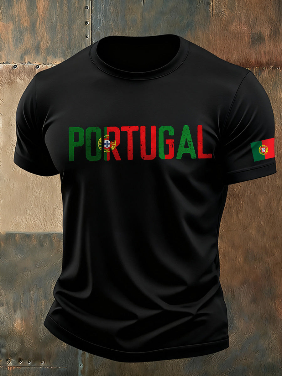 Camiseta Estampada Portuguesa Masculina