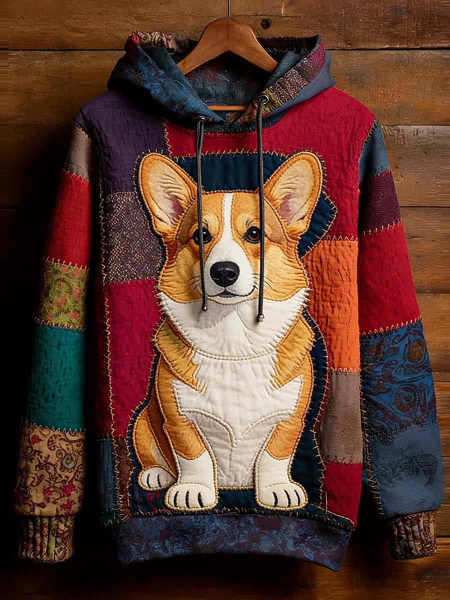 Retro abstrato Animal Art Print moletom confortável do homens