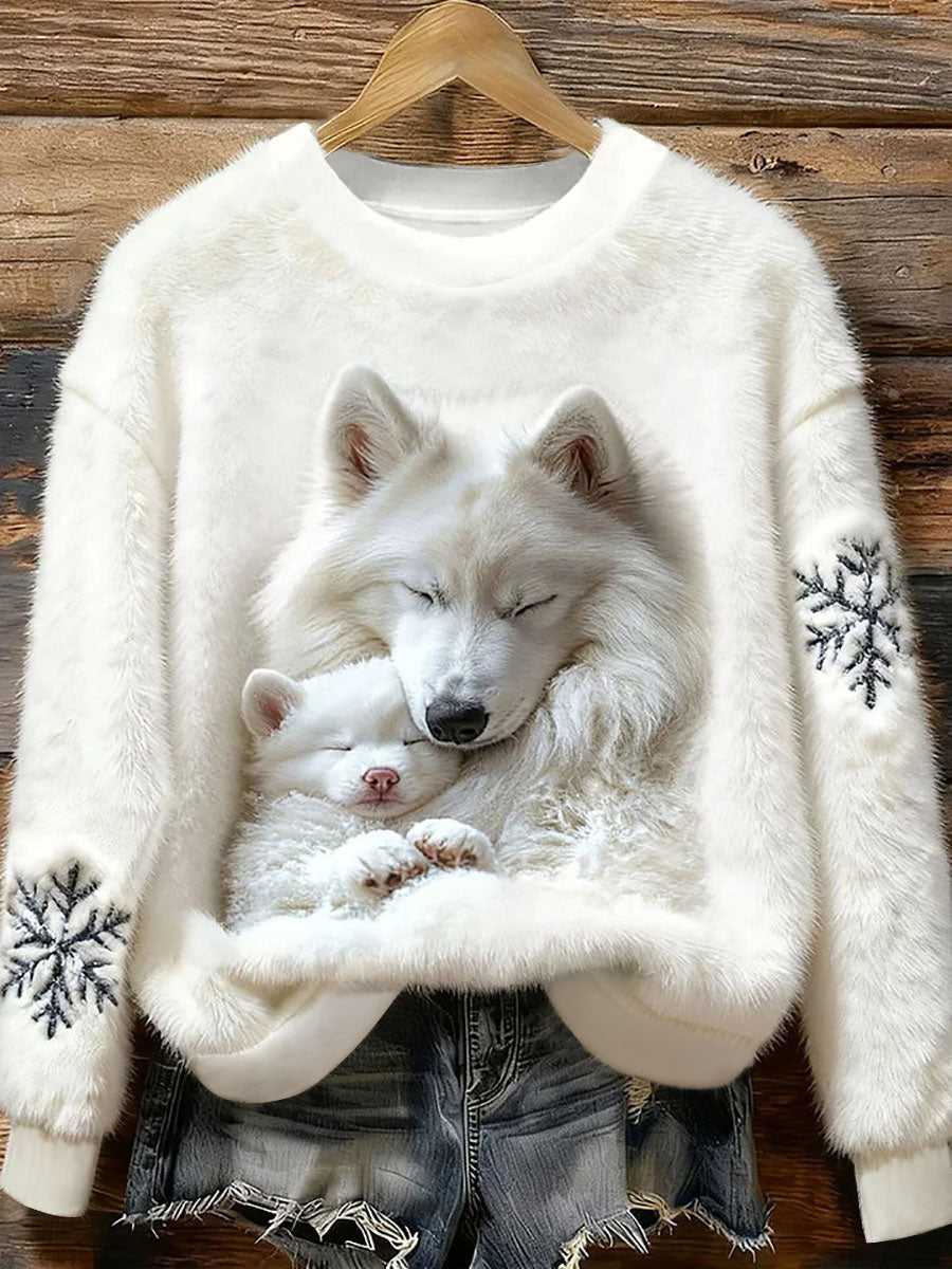 Top Casual Feminino com Estampa de Arte Animal