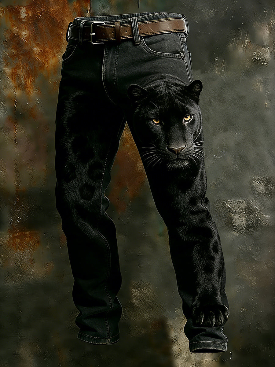 Calças de trabalho casual estilo retro negócio masculino