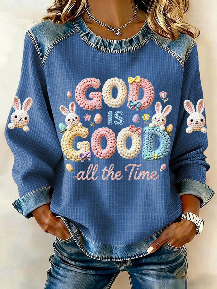 Coelho feminino imprimir camiseta casual