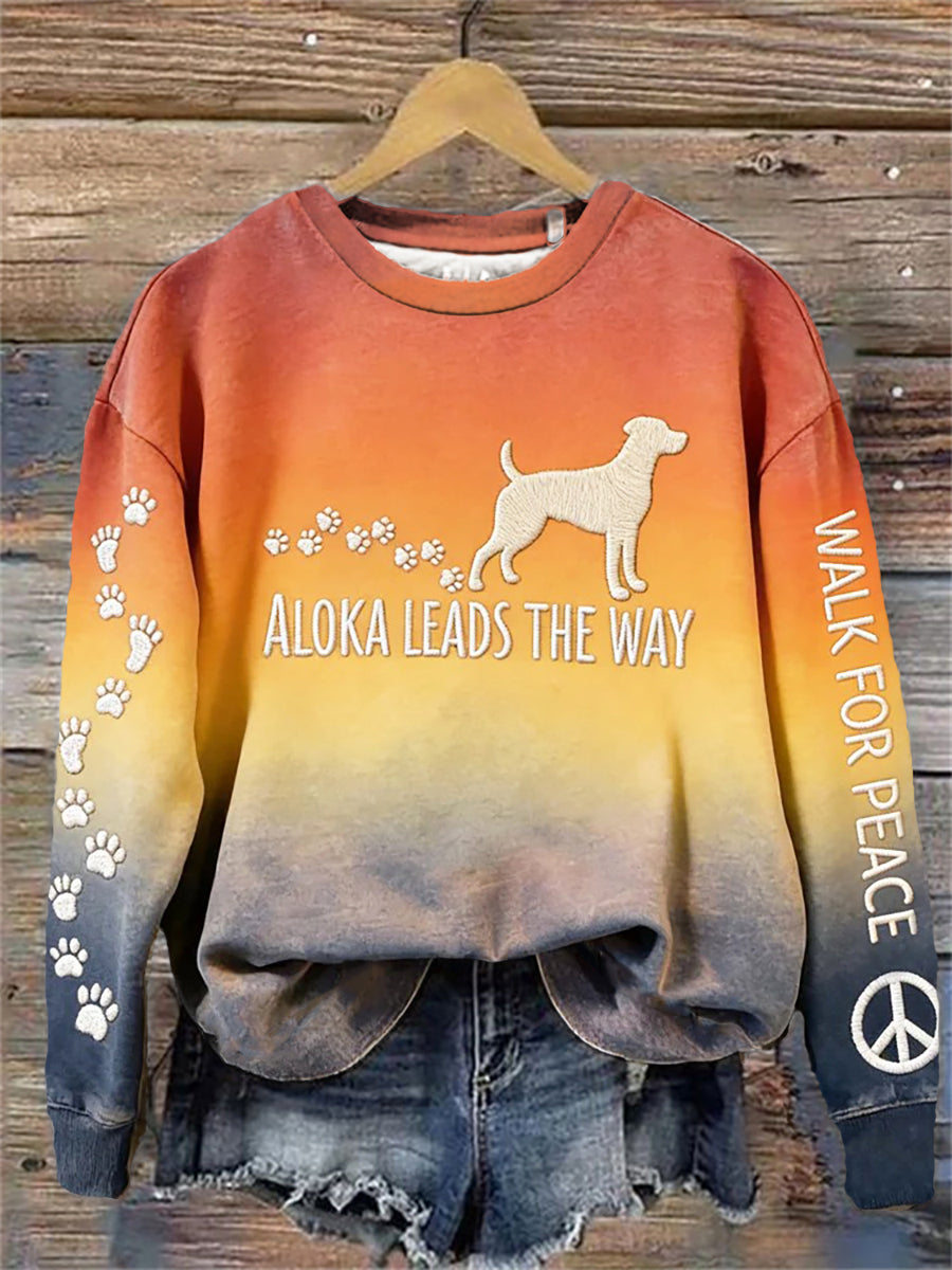 Moletom da Caminhada das Mulheres pela Paz