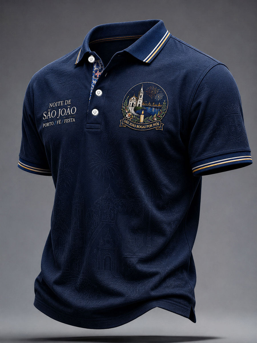 Festa dos Homens dos Santos Populares Portugal Art Printed Casual Tops