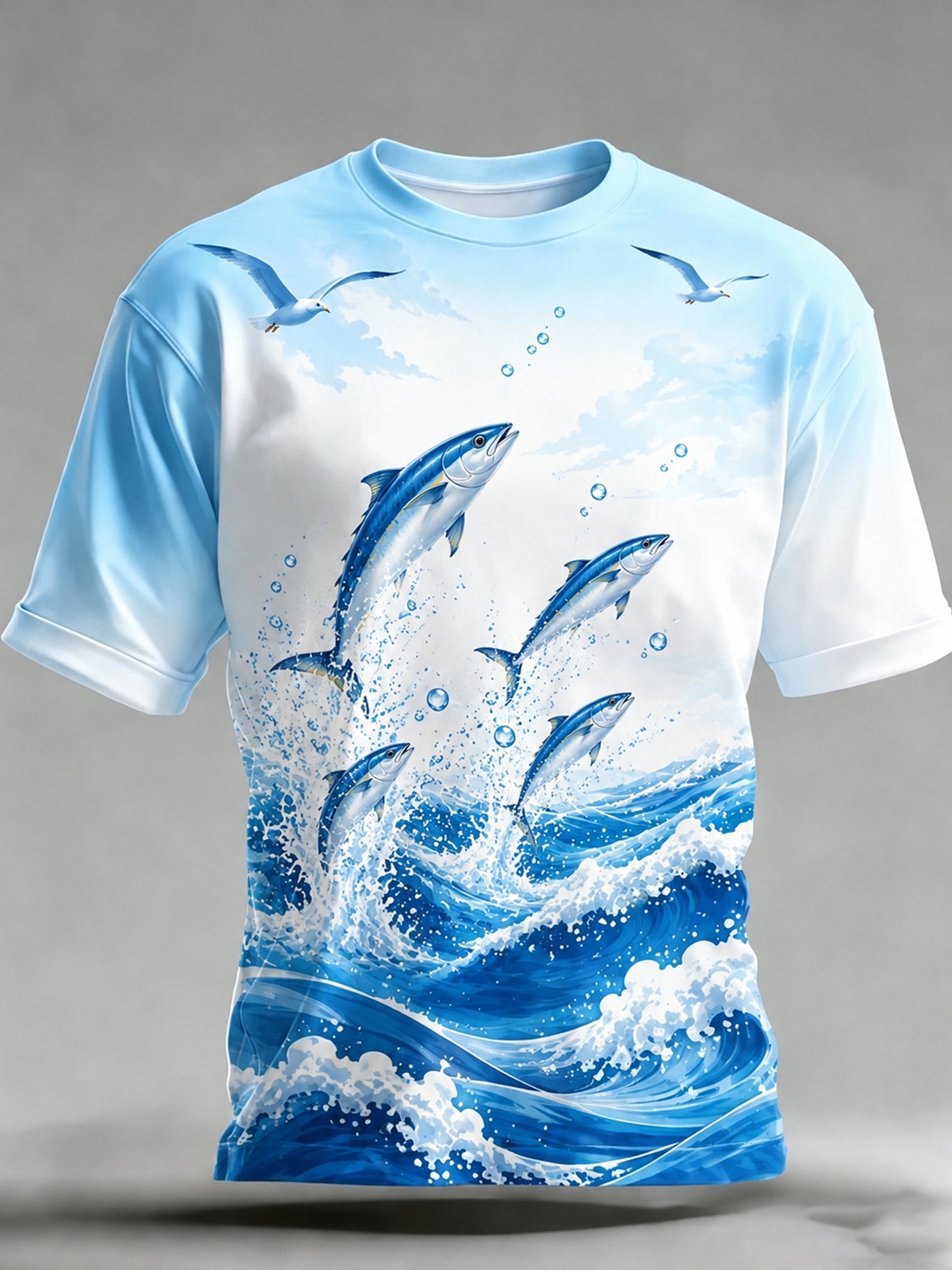 Camiseta com estampa artística comemorativa do Dia de São Antônio, masculina, em português