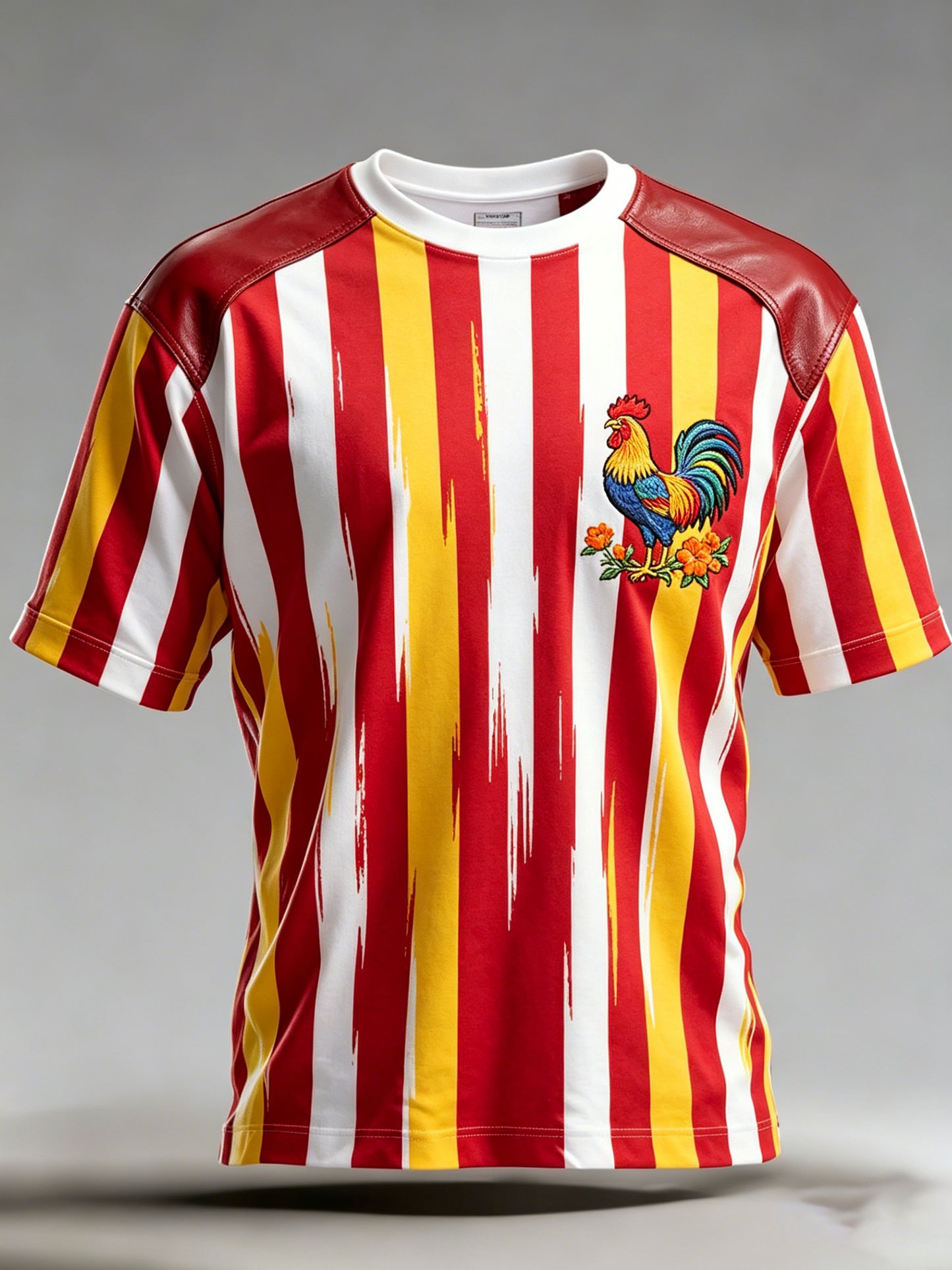 Camiseta com estampa artística comemorativa do Dia de São Antônio, masculina, em português