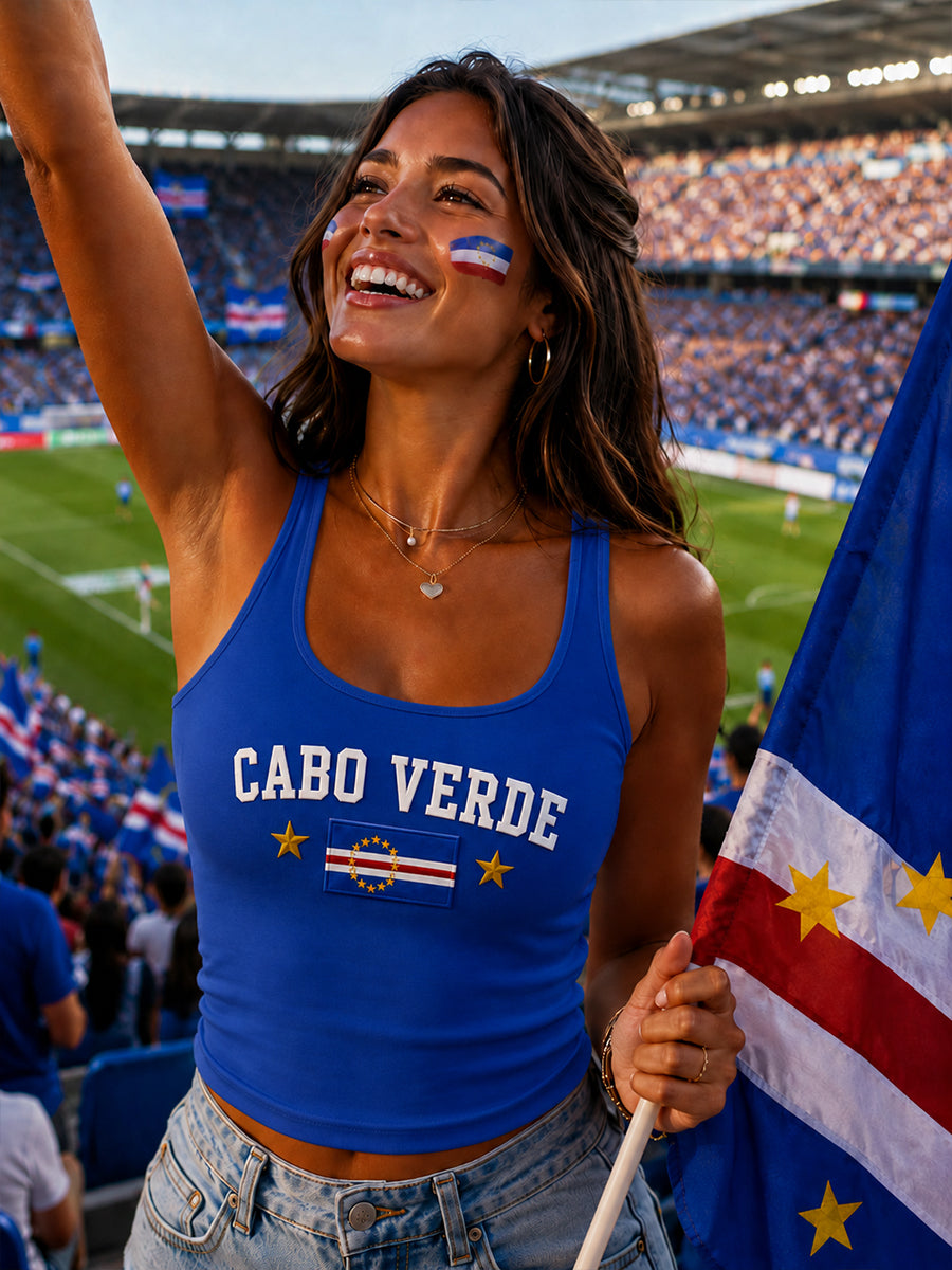 Presente feminino para fãs de futebol: colete casual estampado