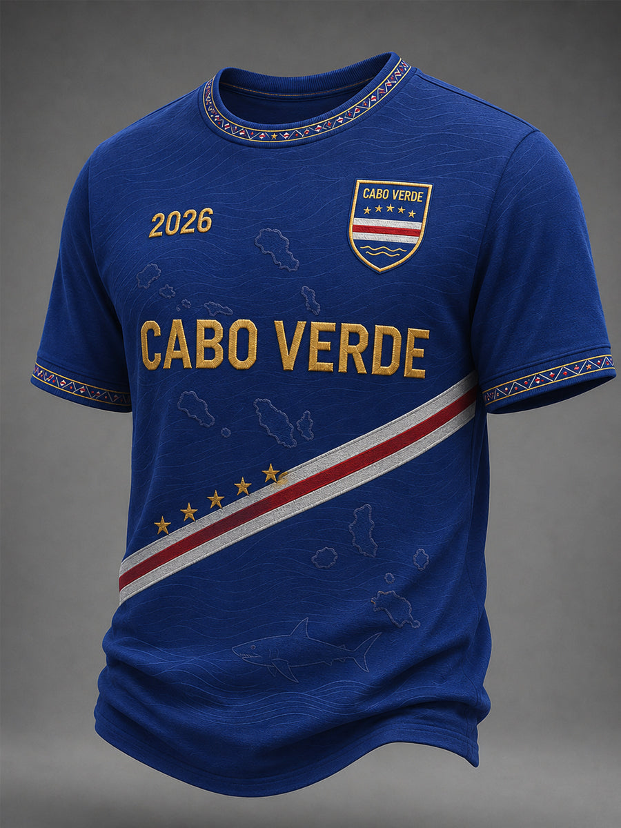 Camiseta Casual Estampada para Homens, Presente para Fãs de Futebol