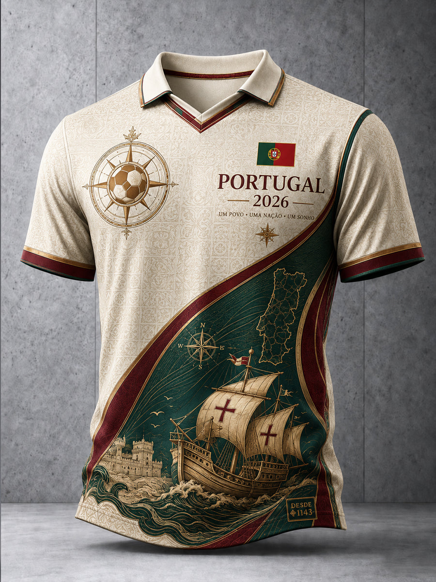 Camiseta Retro 2026 Portugal Futebol