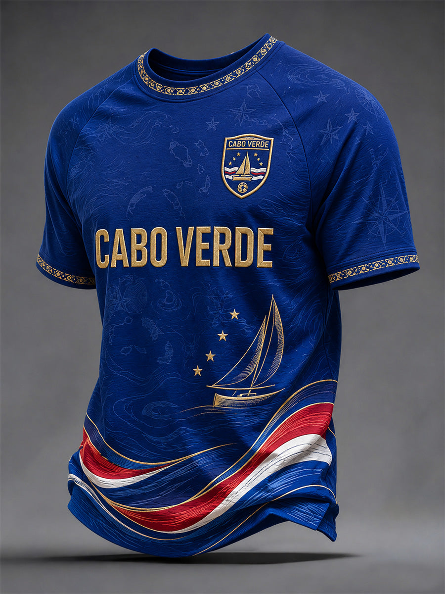 Camiseta Casual Estampada para Homens, Presente para Fãs de Futebol