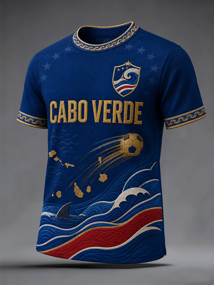 Camiseta Casual Estampada para Mulheres, Presente para Fãs de Futebol