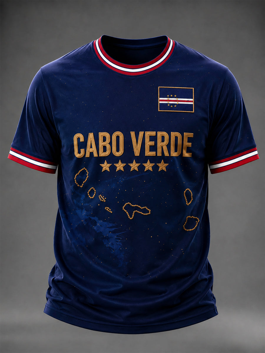Camiseta estampada para homens, presente para fãs de futebol
