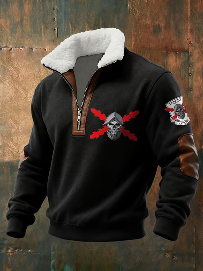 Espanha dos homens arte impressa Casual Tops