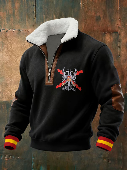 Espanha dos homens arte impressa Casual Tops