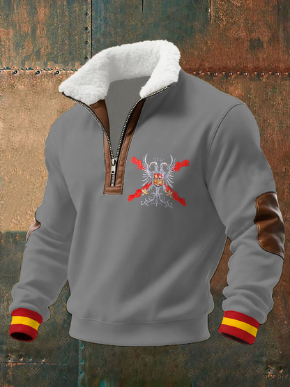 Espanha dos homens arte impressa Casual Tops