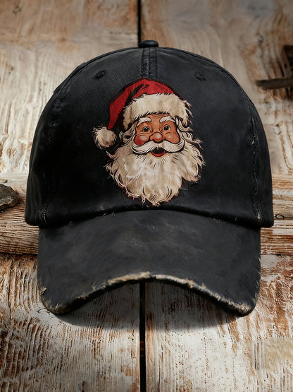 Papai Noel impresso Casual Unisex Hat