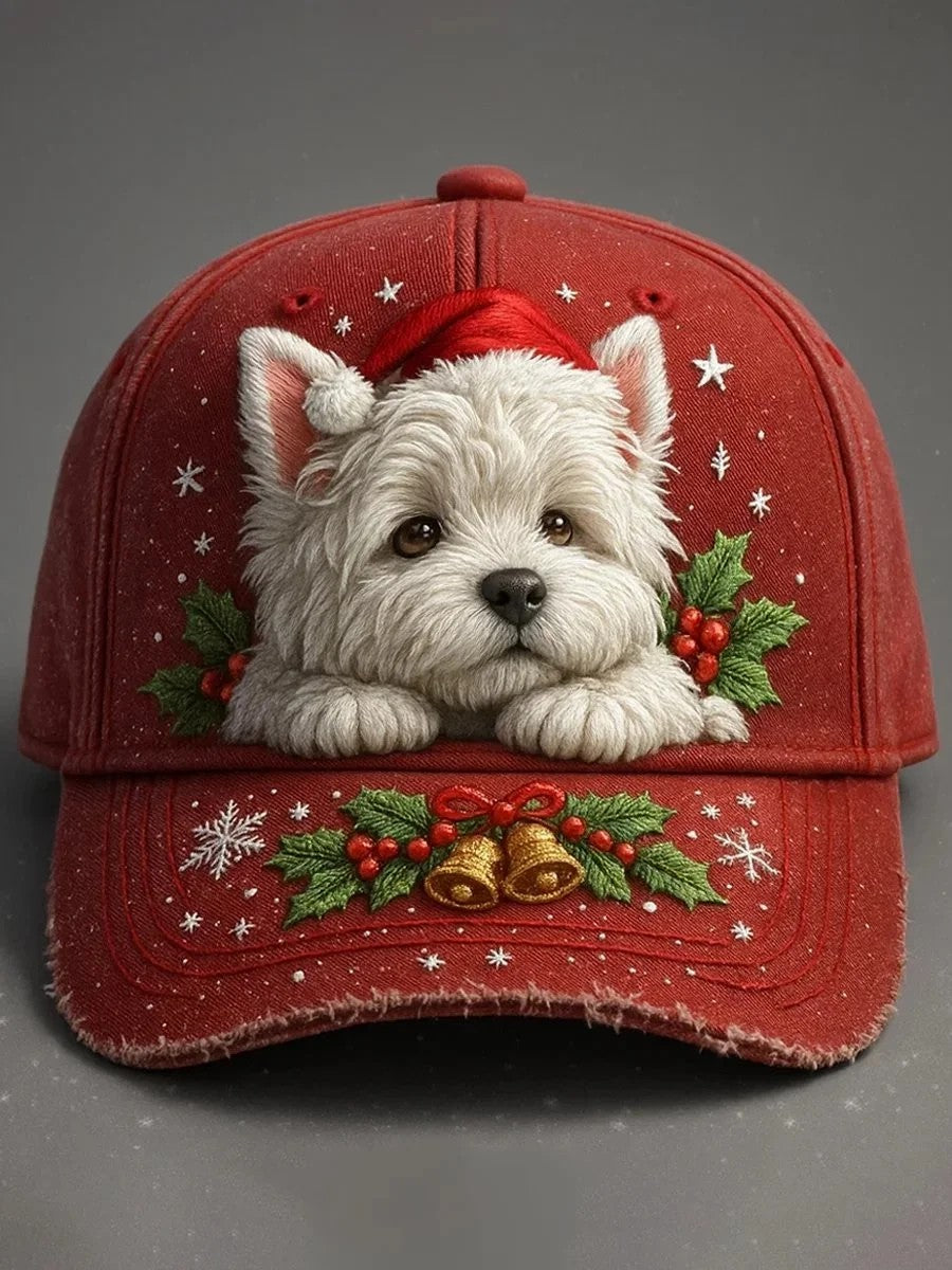 Natal Dog Art Hat