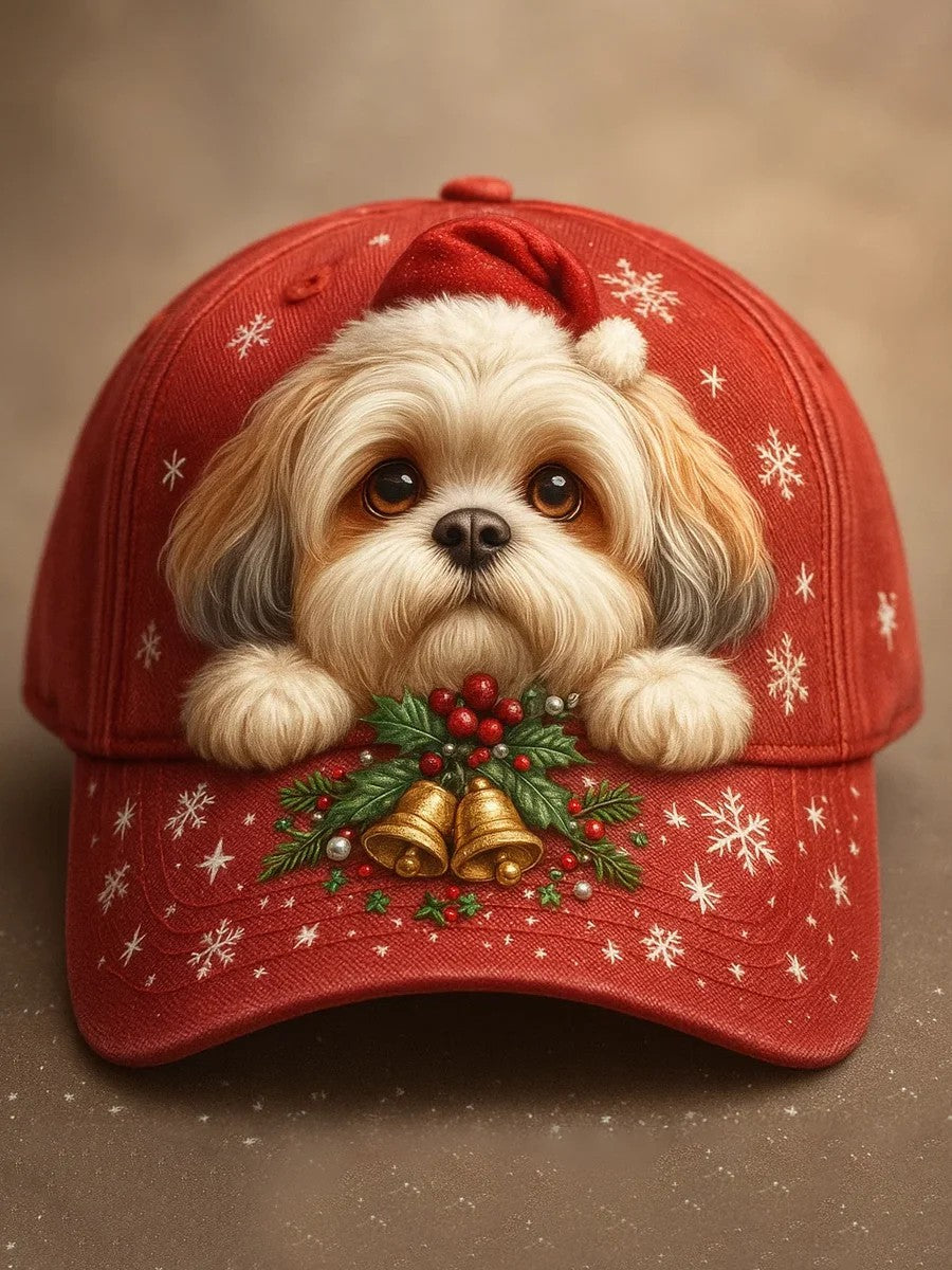 Natal Dog Art Hat