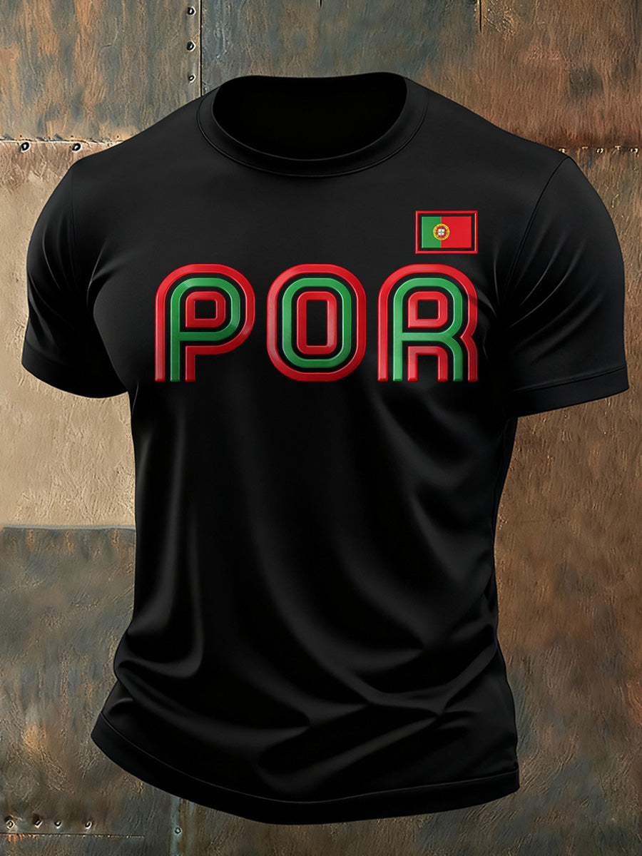 Camiseta Estampada Portuguesa Masculina