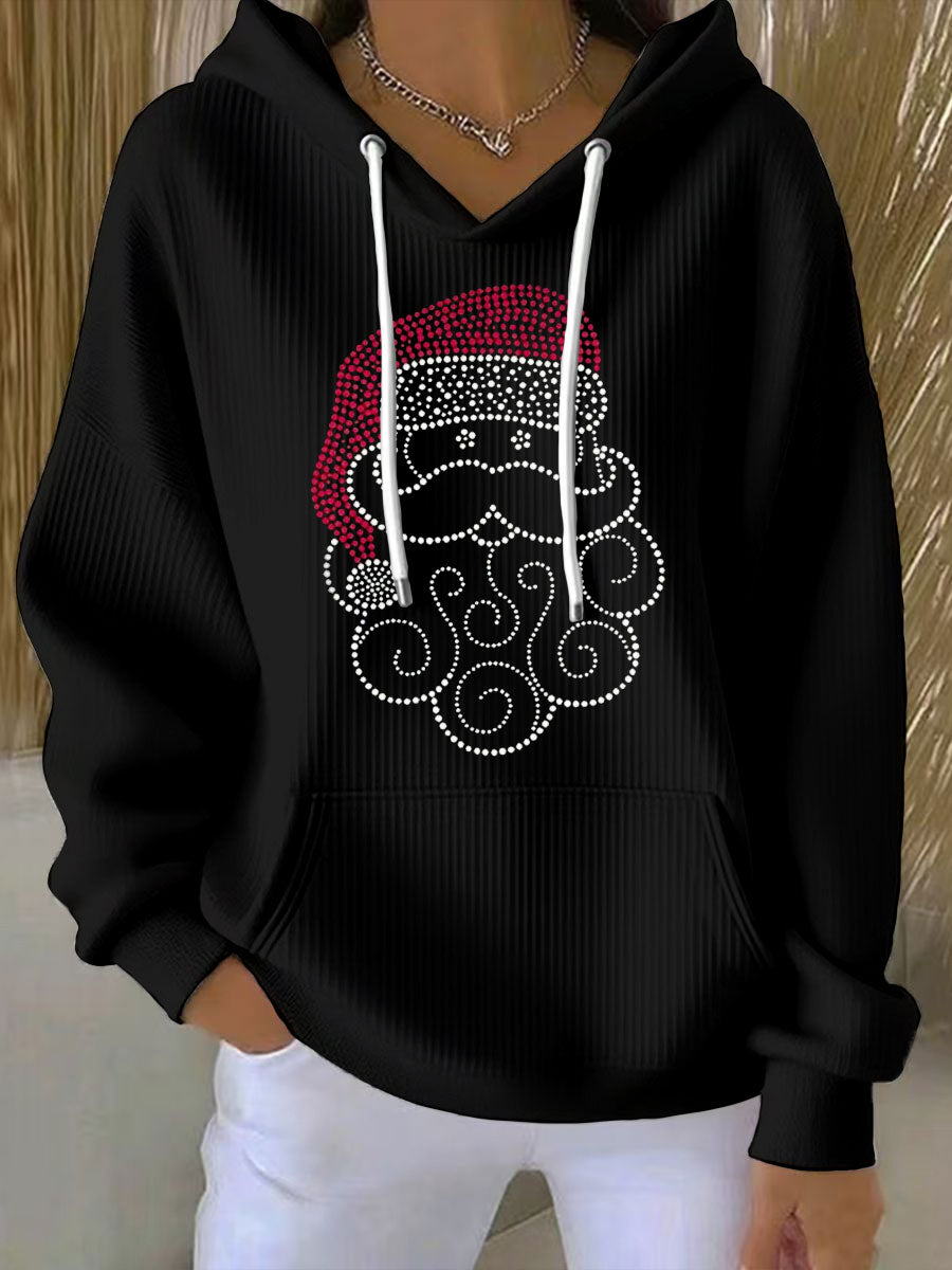Hoodie Mulheres de Natal Portugal Impresso