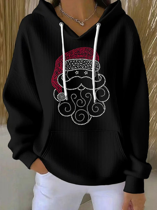 Hoodie Mulheres de Natal Portugal Impresso