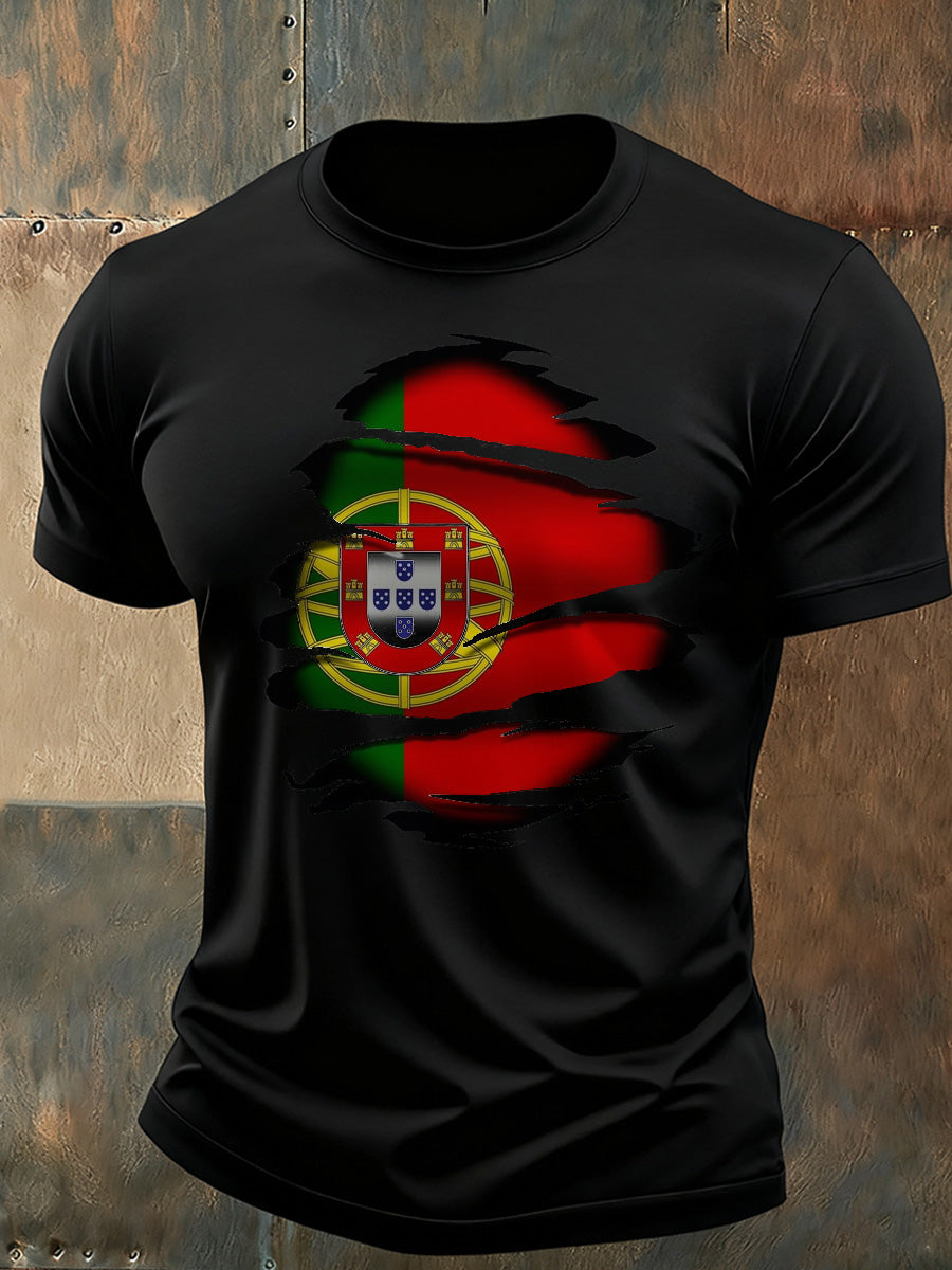 Camiseta Estampada Portuguesa Masculina