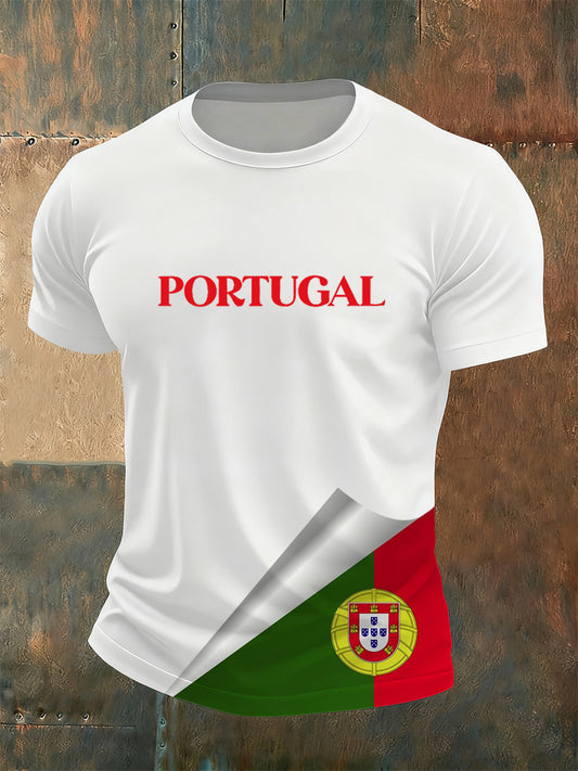 Camiseta Estampada Portuguesa Masculina