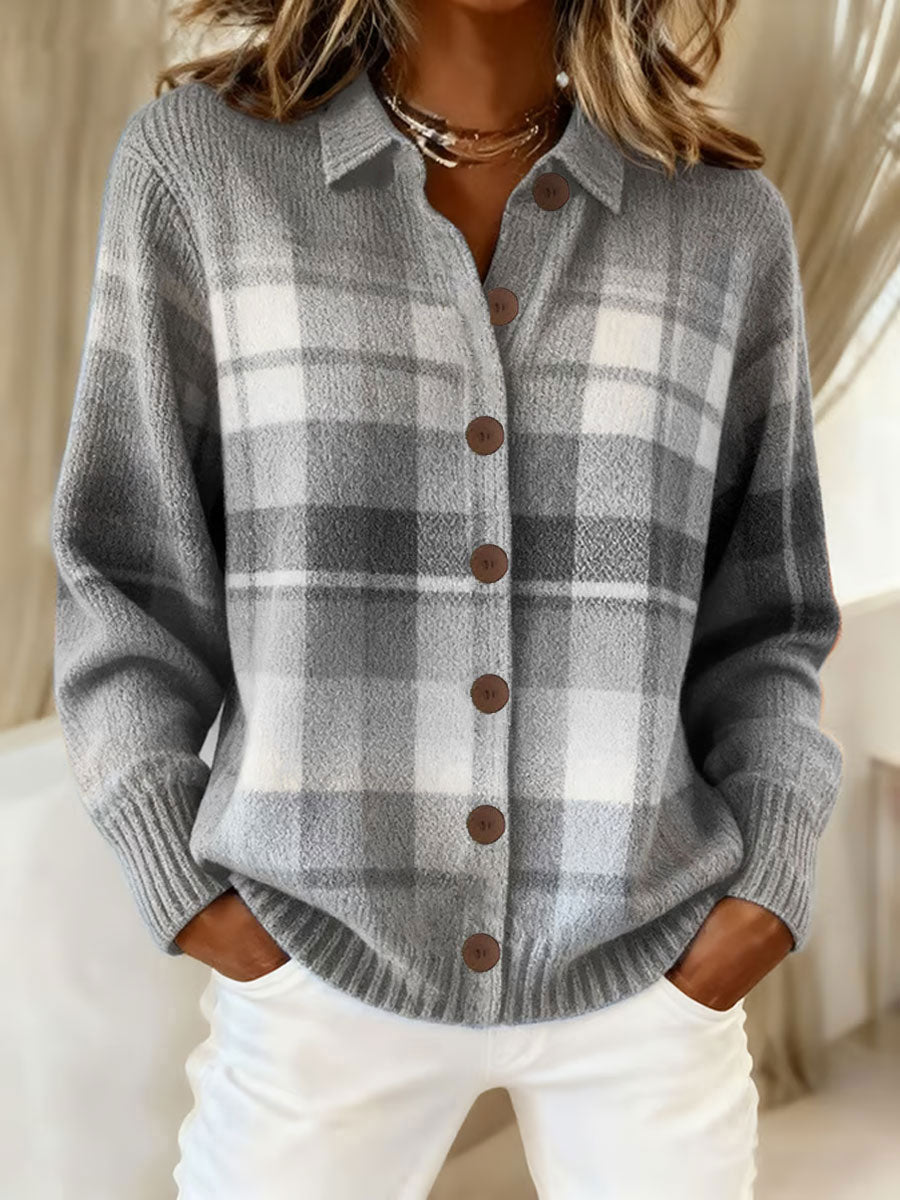 Arte de outono feminino impressa Casual Tops