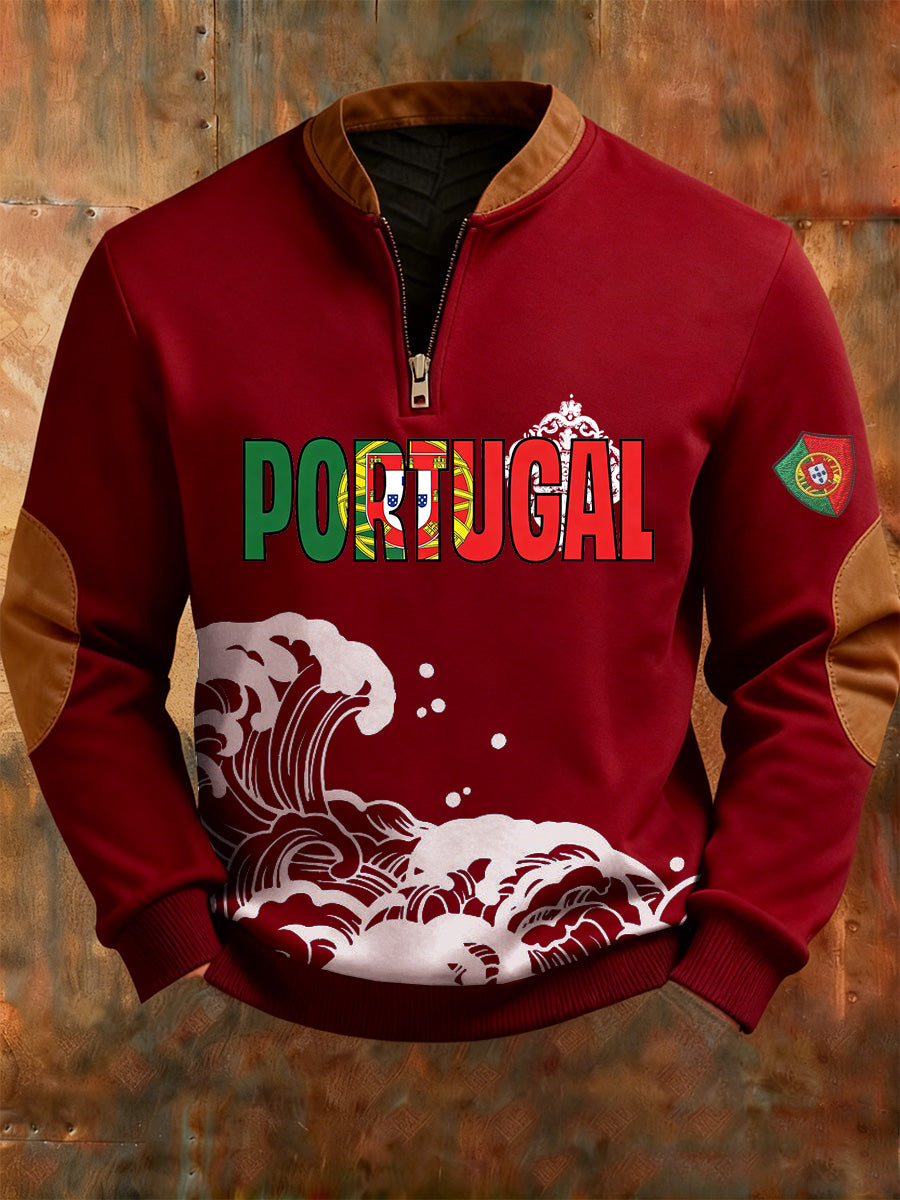 Camisola portuguesa Print Comfort dos homens