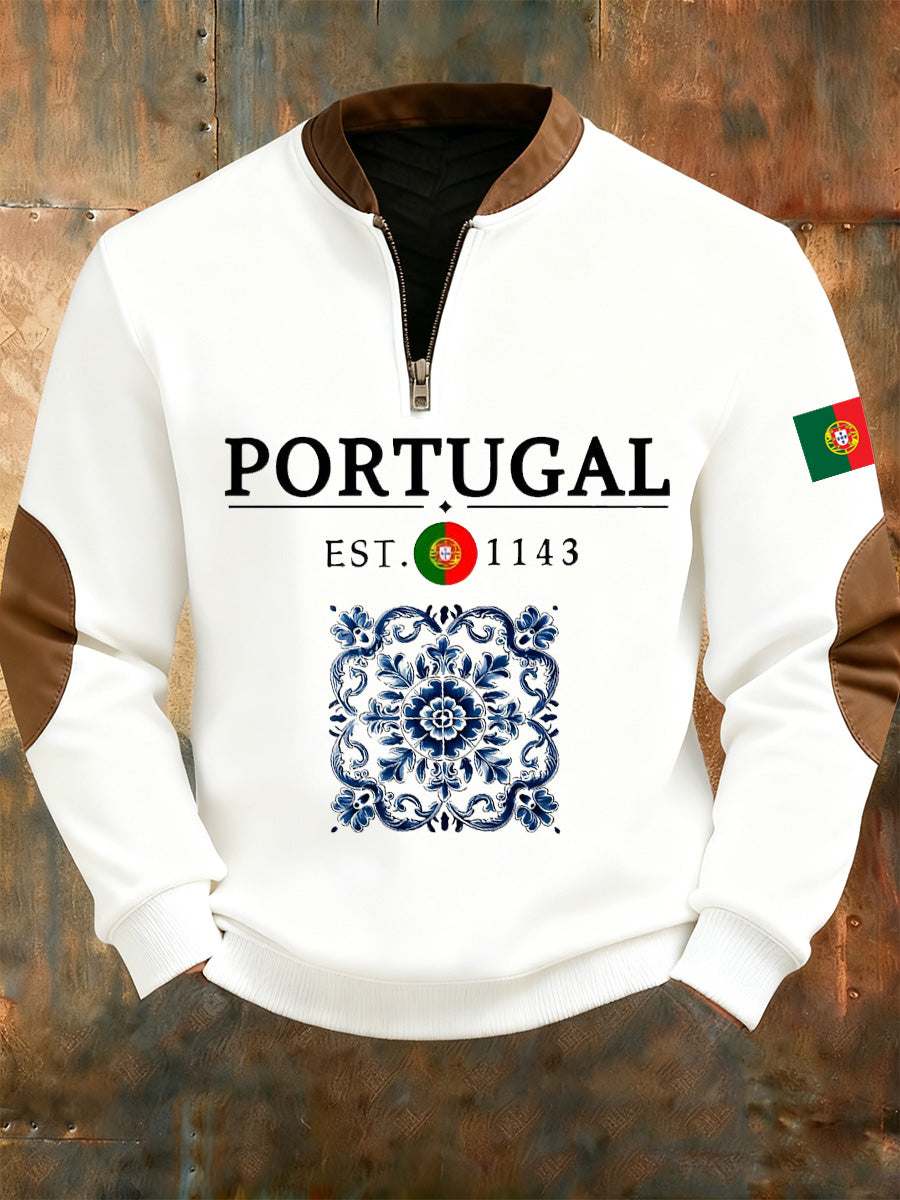 Camisola portuguesa Print Comfort dos homens