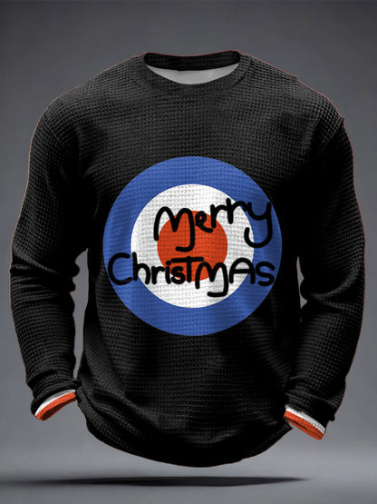 Modfather UK Music Mods Amante dos homens impresso Waffle Tops