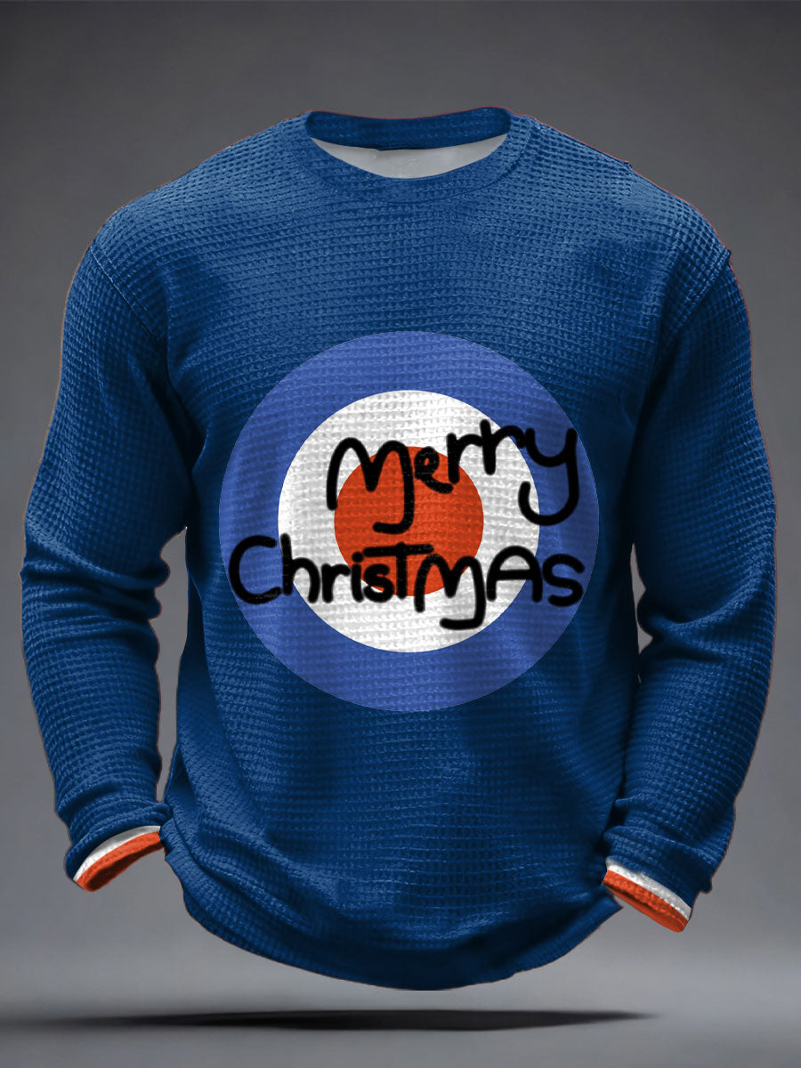 Modfather UK Music Mods Amante dos homens impresso Waffle Tops