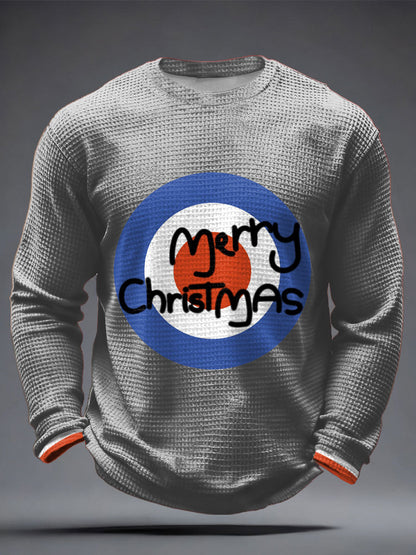 Modfather UK Music Mods Amante dos homens impresso Waffle Tops