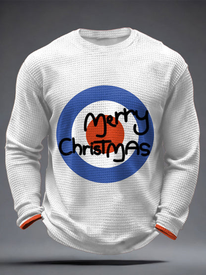 Modfather UK Music Mods Amante dos homens impresso Waffle Tops