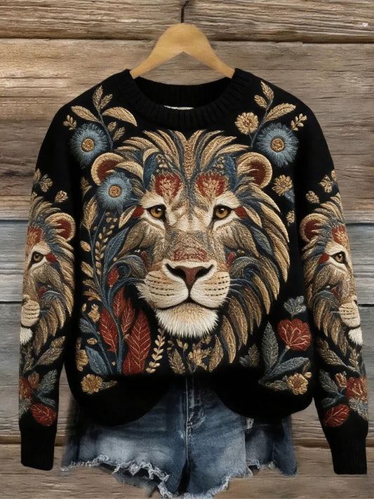 Top casual de animal print feminino