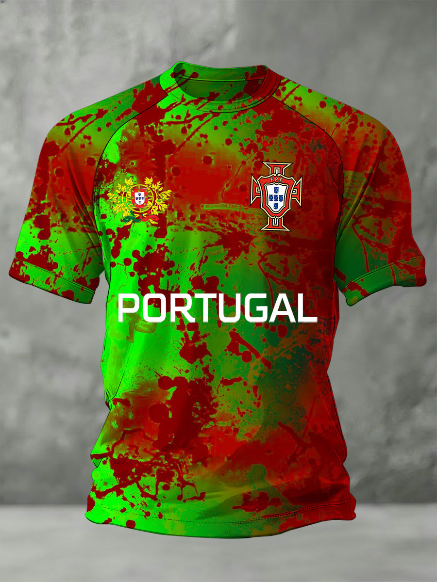 Camiseta Comemorativa Portugal 2026 World Cup Masculino