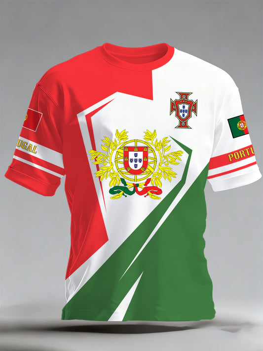 Camiseta Comemorativa Portugal 2026 World Cup Masculino