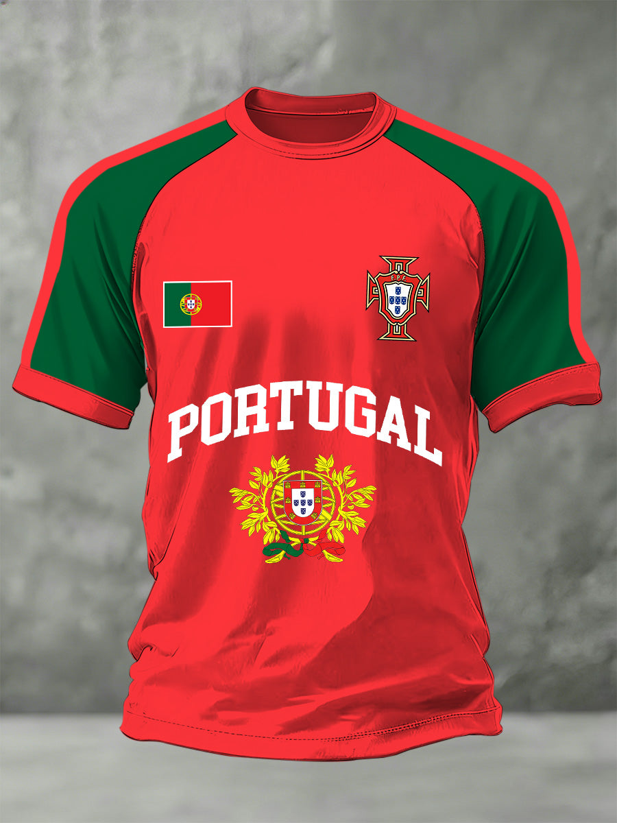 Camiseta Comemorativa Portugal 2026 World Cup Masculino