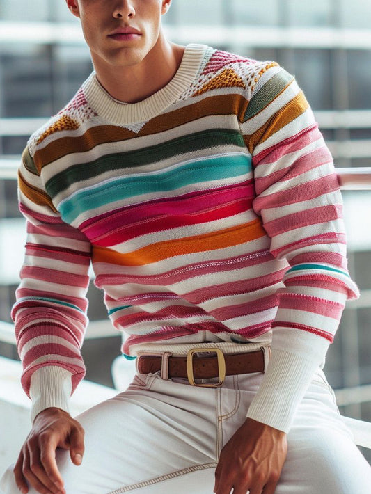 Camisola impressa casual dos homens