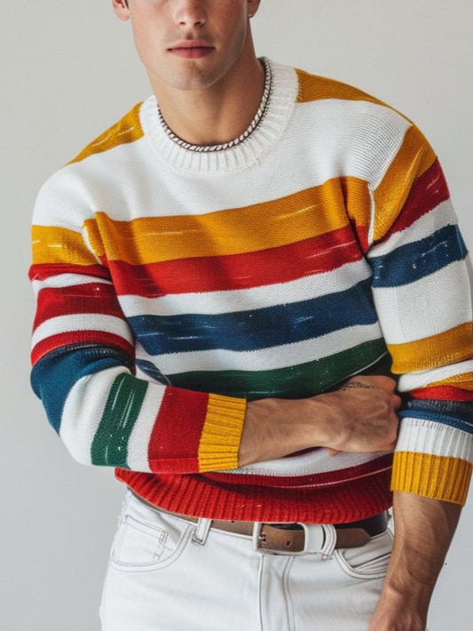 Camisola impressa casual dos homens