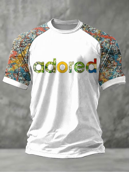 Rosas de limão masculino Music Lover impresso t-shirt de manga curta