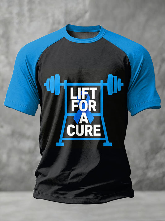 Retro Prostate Cancer Awareness Imprimir Casual T-shirt