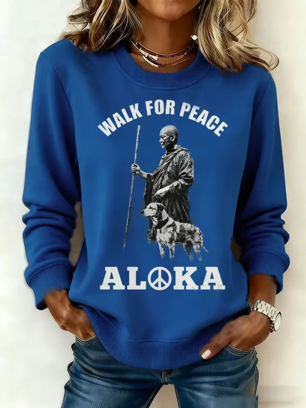 Caminhada das mulheres para a paz Moletom Art Print