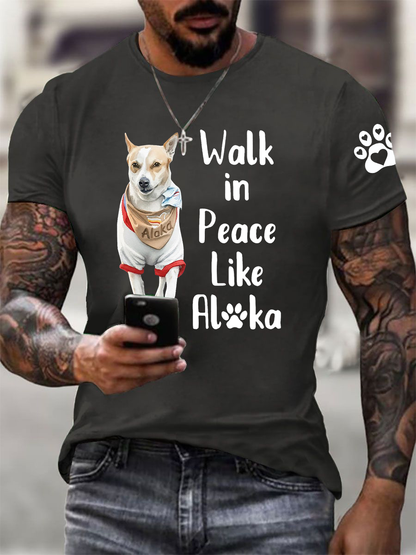 Camiseta de manga curta Men's Walk for Peace Like Aloka