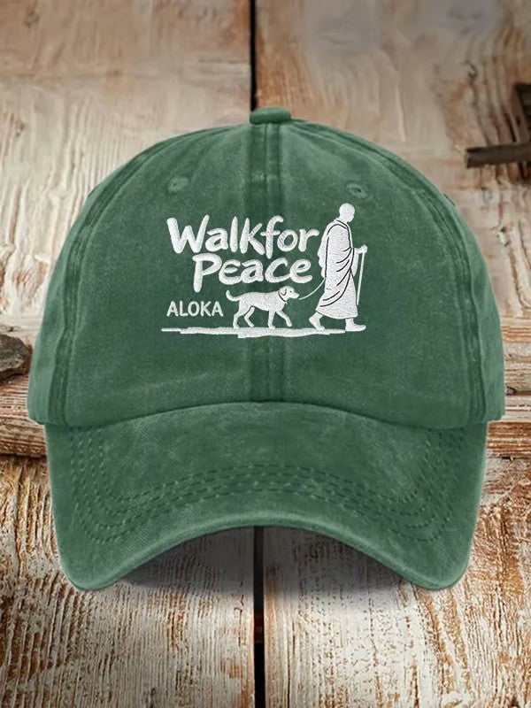 Caminhada pela paz Aloka Cap