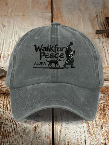 Caminhada pela paz Aloka Cap