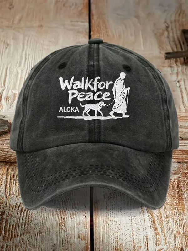 Caminhada pela paz Aloka Cap