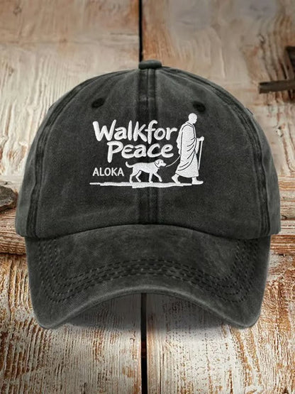 Caminhada pela paz Aloka Cap