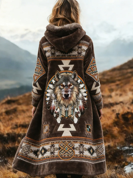 Cardigan Cozy asteca ocidental das mulheres